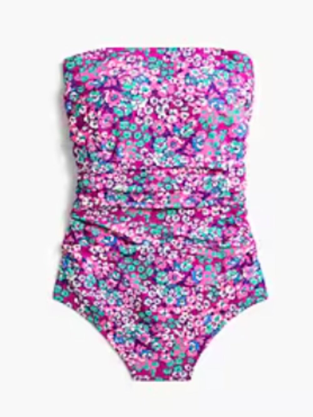 Strapless One Piece Swimsuit - Size Large